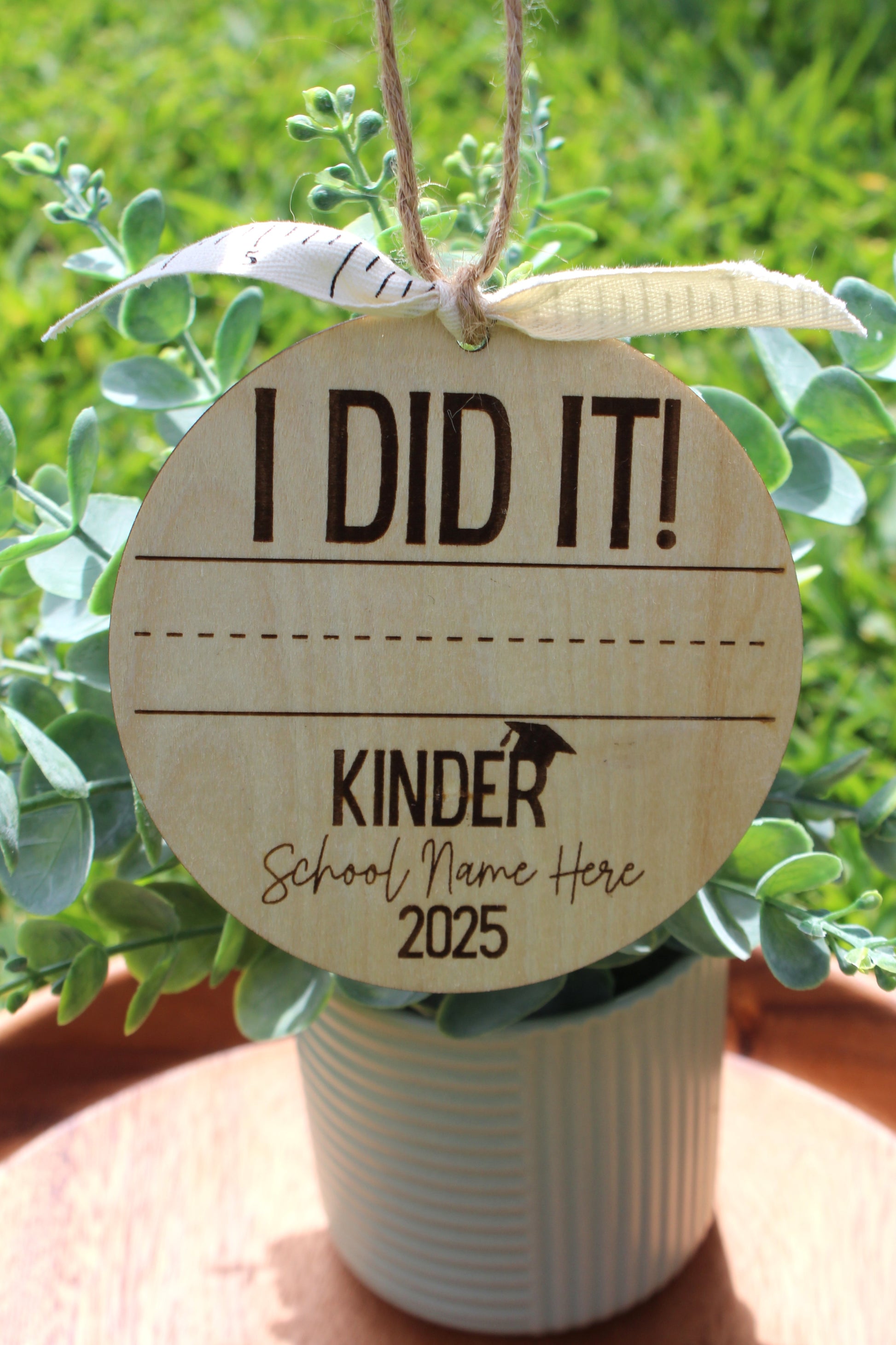 Wooden Keepsake Ornament