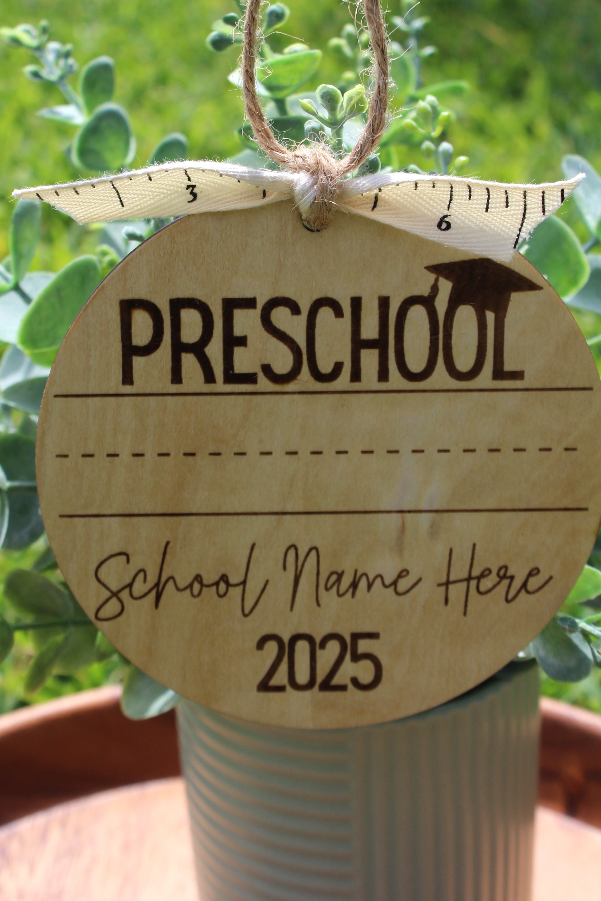 Wooden Keepsake Ornament