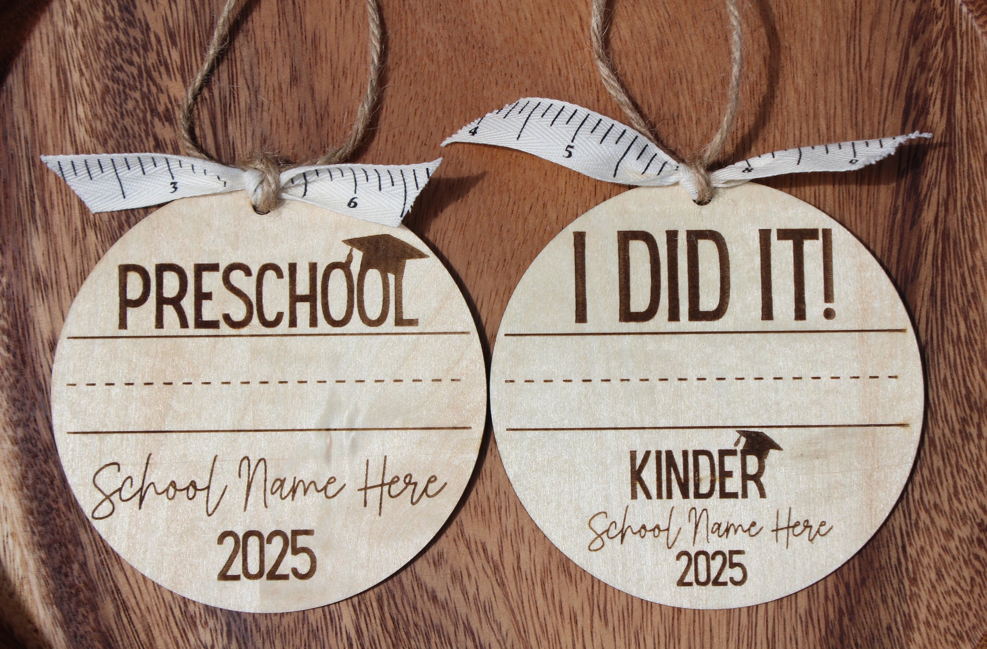 Wooden Keepsake Ornament