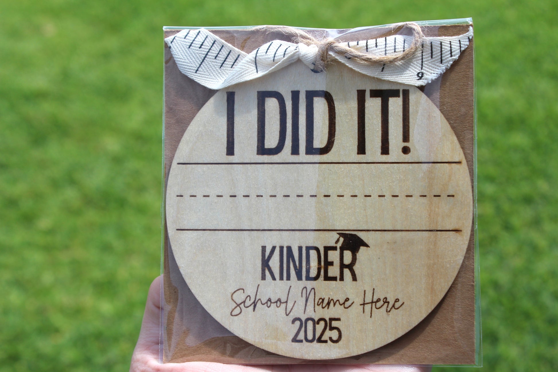 Wooden Keepsake Ornament