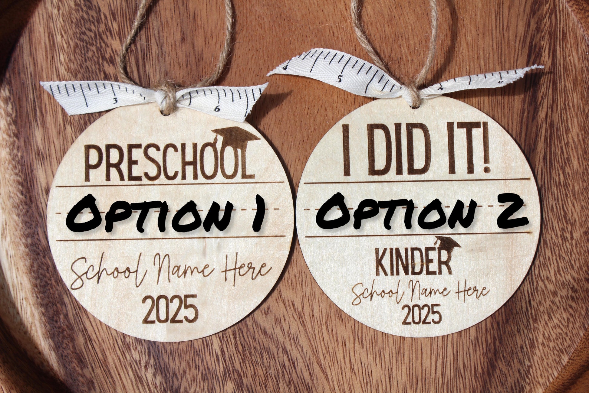 Wooden Keepsake Ornament