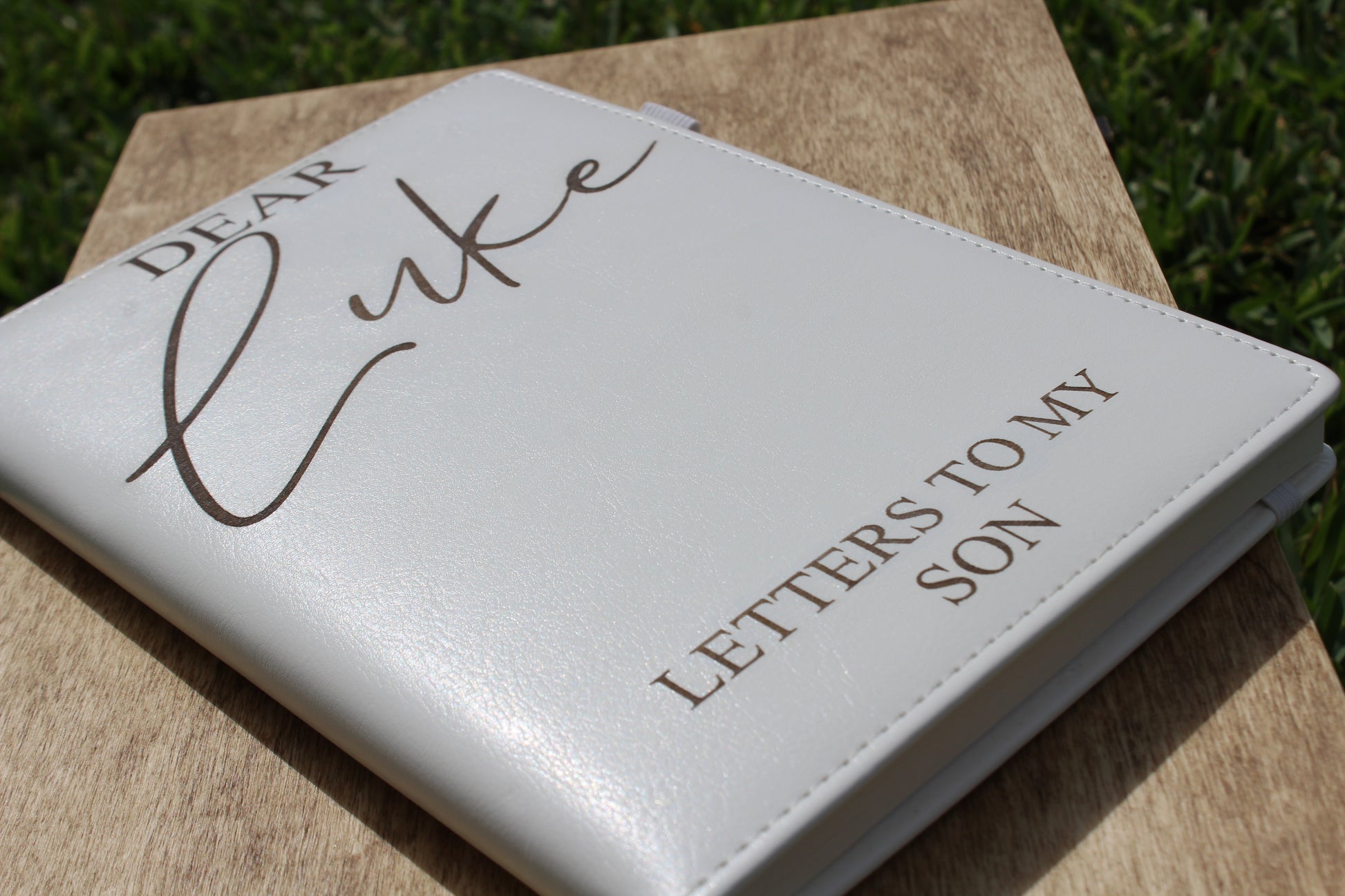 Engraved Leather Journal