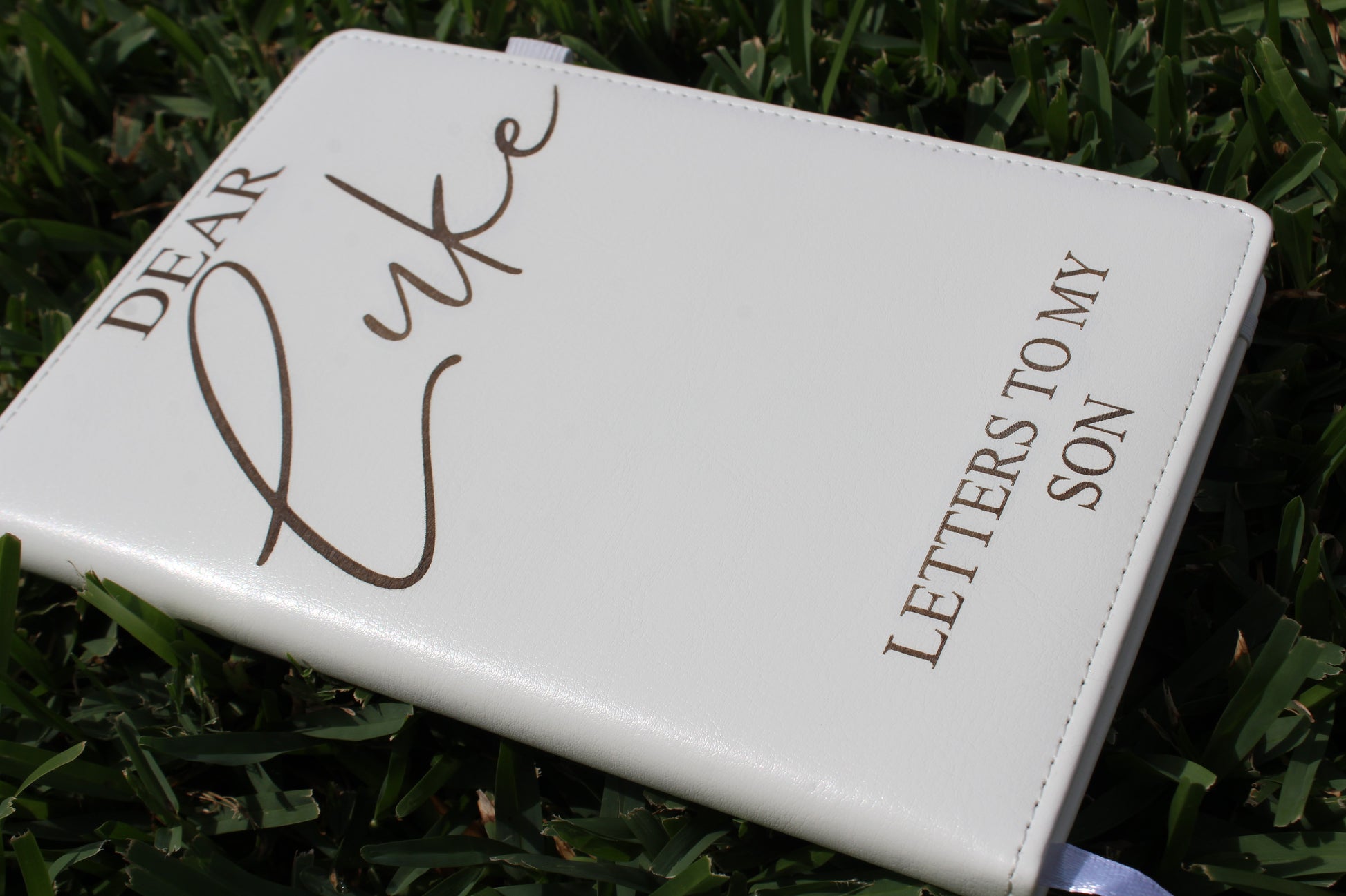 Engraved Leather Journal