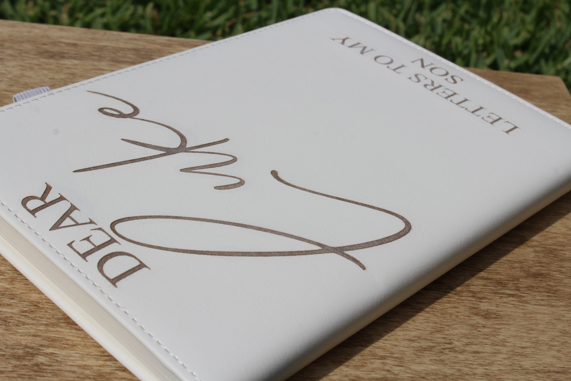 Engraved Leather Journal