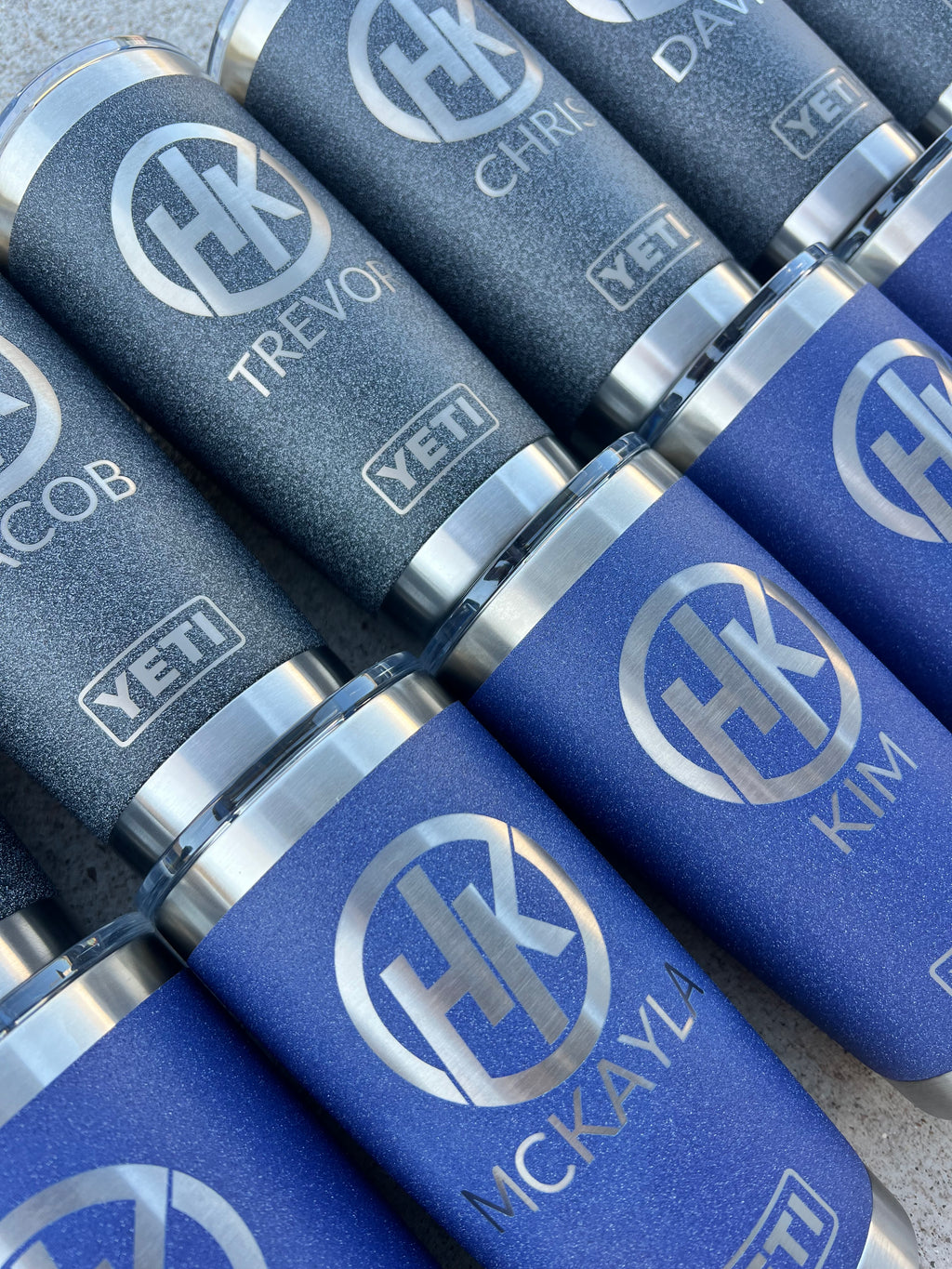 Custom Engraved Stoned Yeti Tumblers