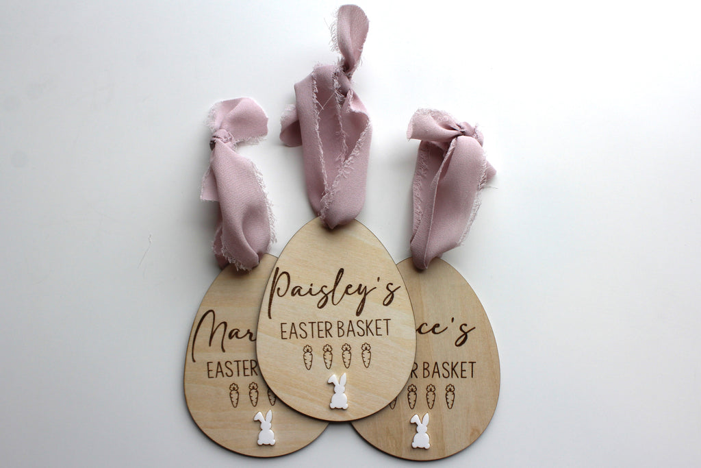 Personalized Easter Tag