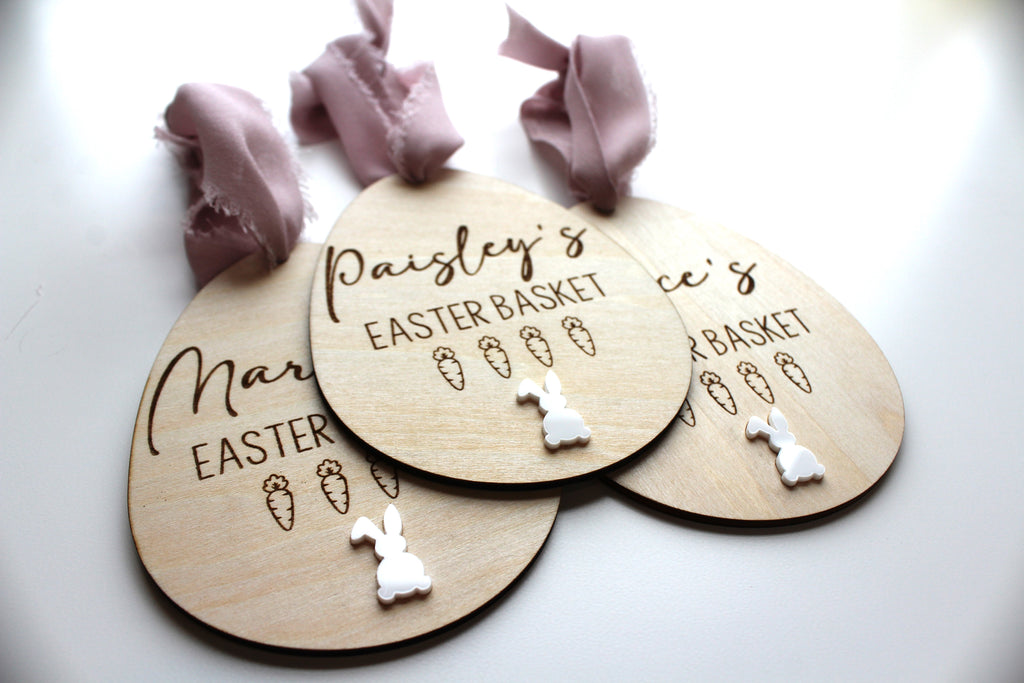 Personalized Easter Tag