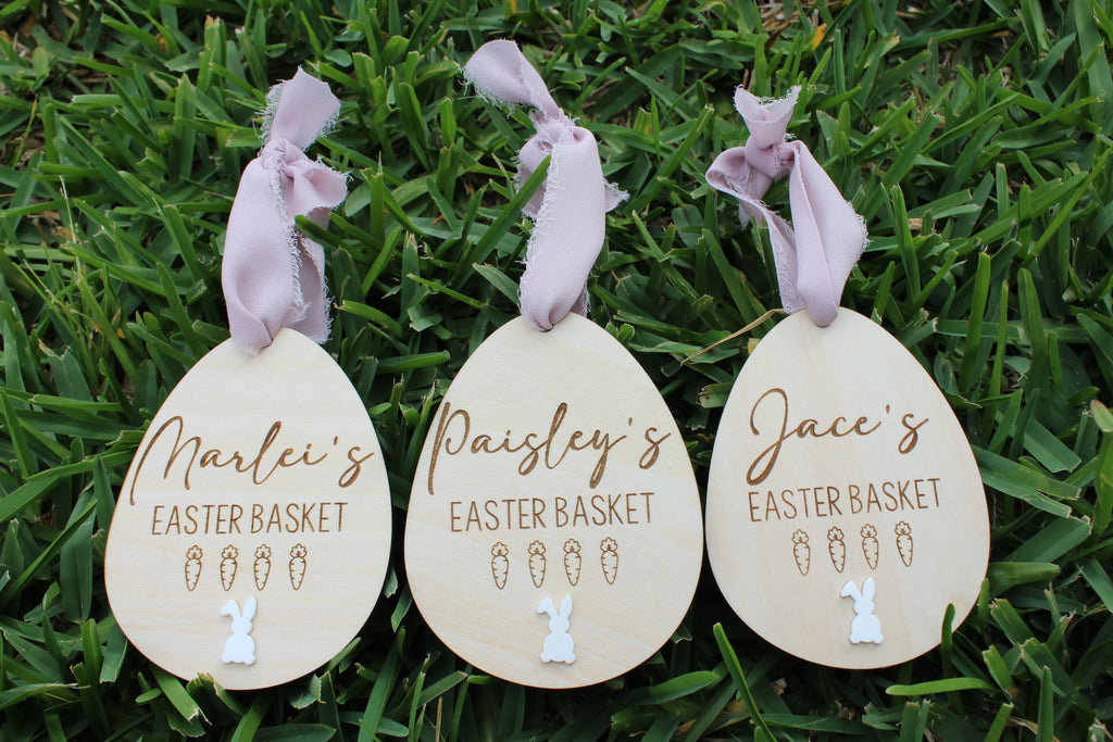 Personalized Easter Tag