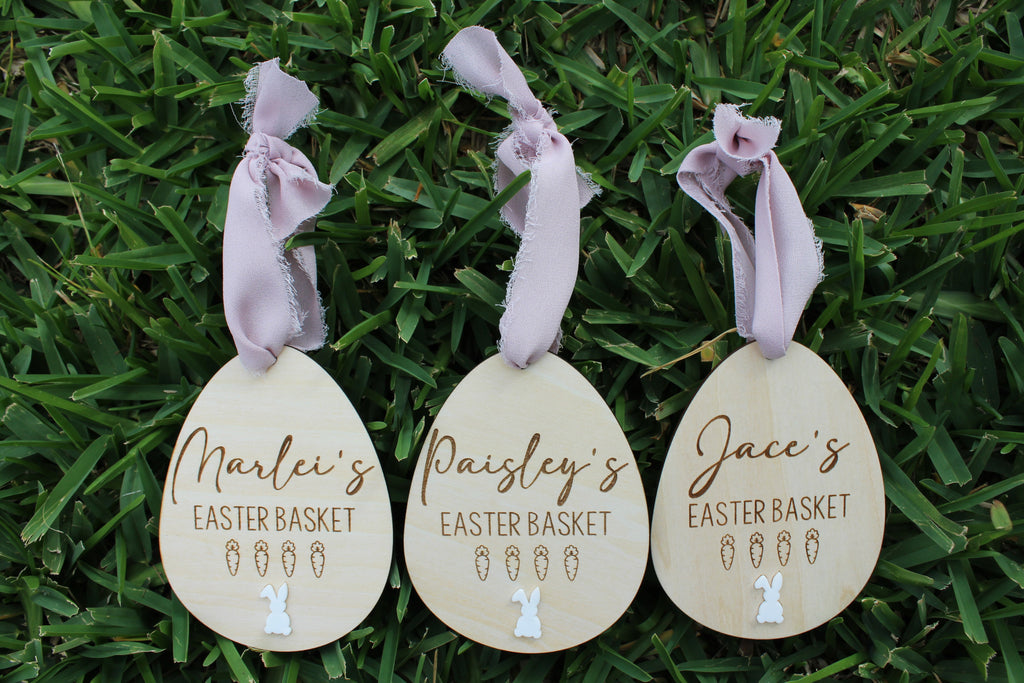 Personalized Easter Tag
