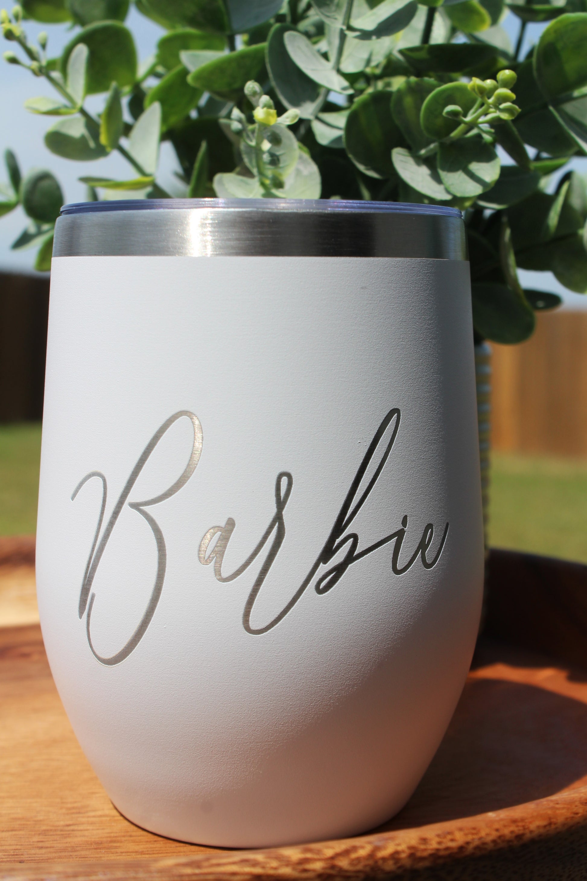 Engraved Wine Tumbler