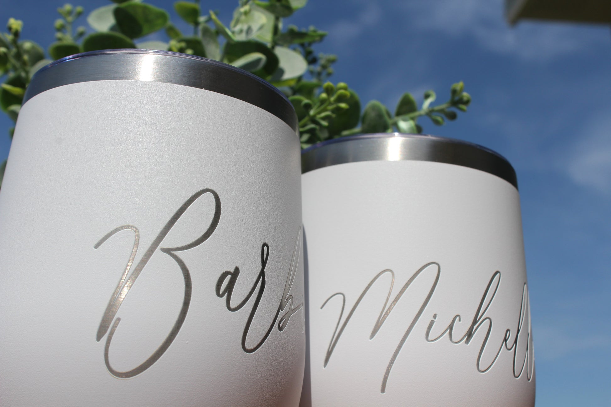 Engraved Wine Tumbler