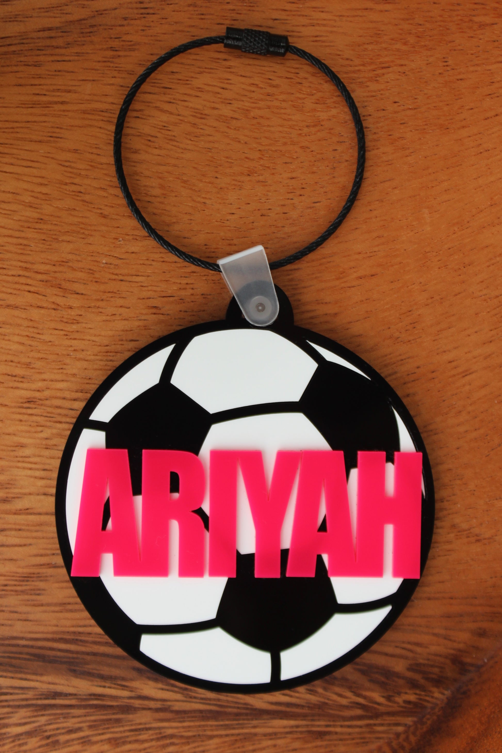 Soccer Bag Tag
