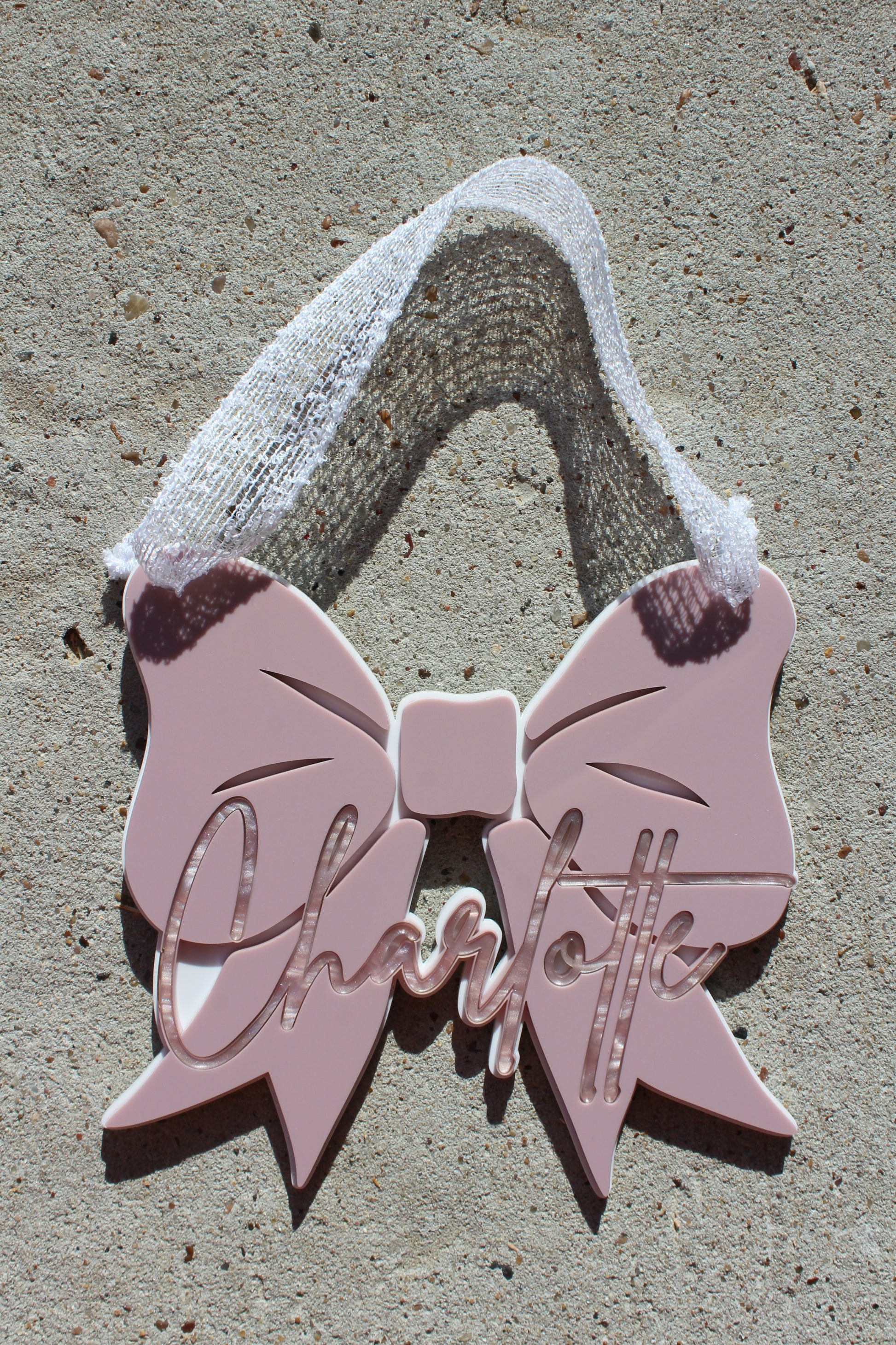 Bow Name Sign