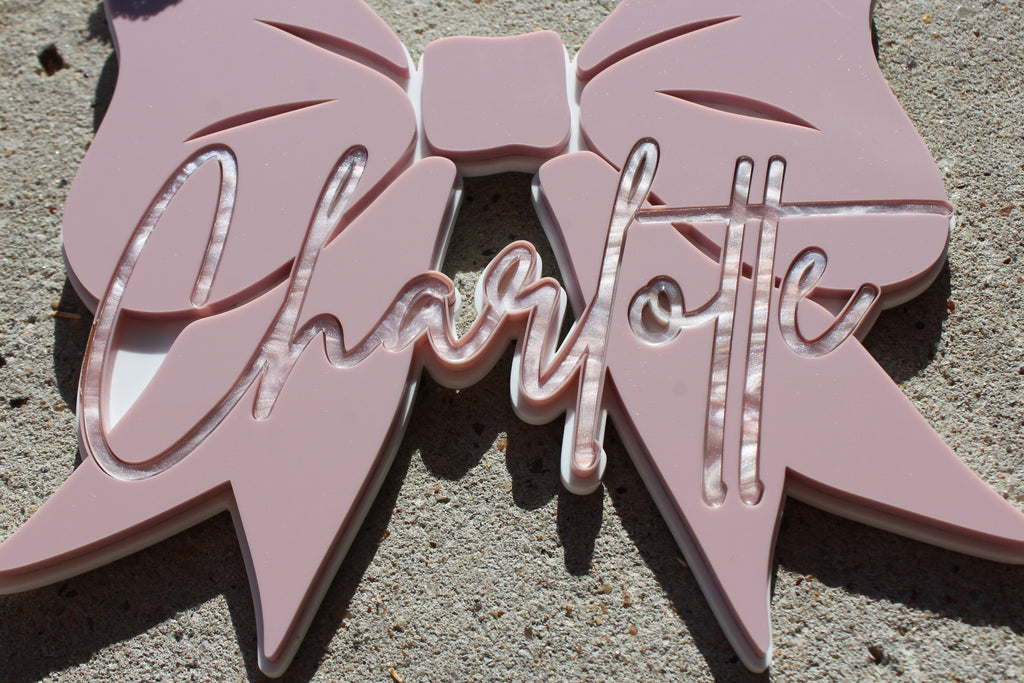 Bow Name Sign