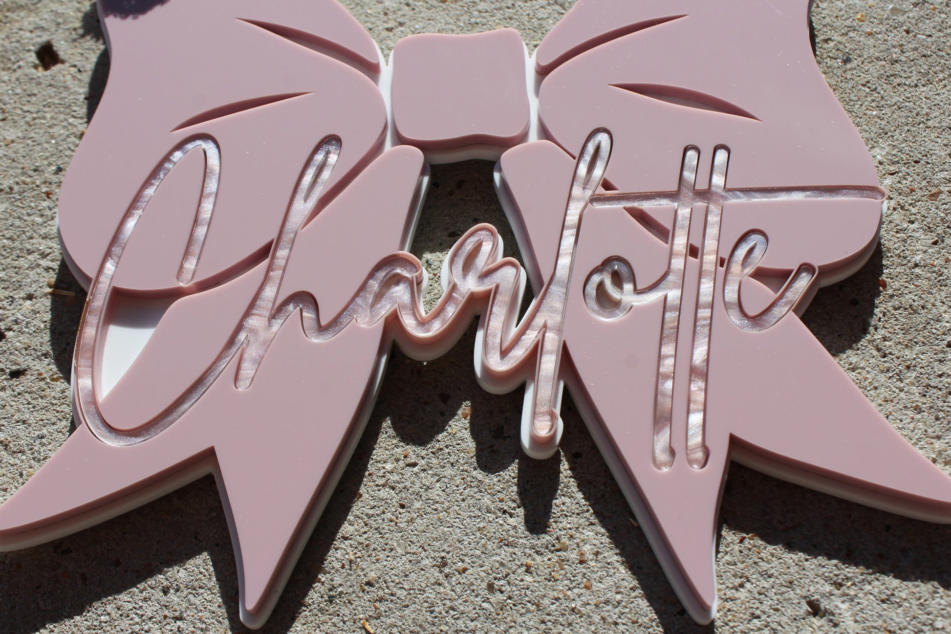 Bow Name Sign
