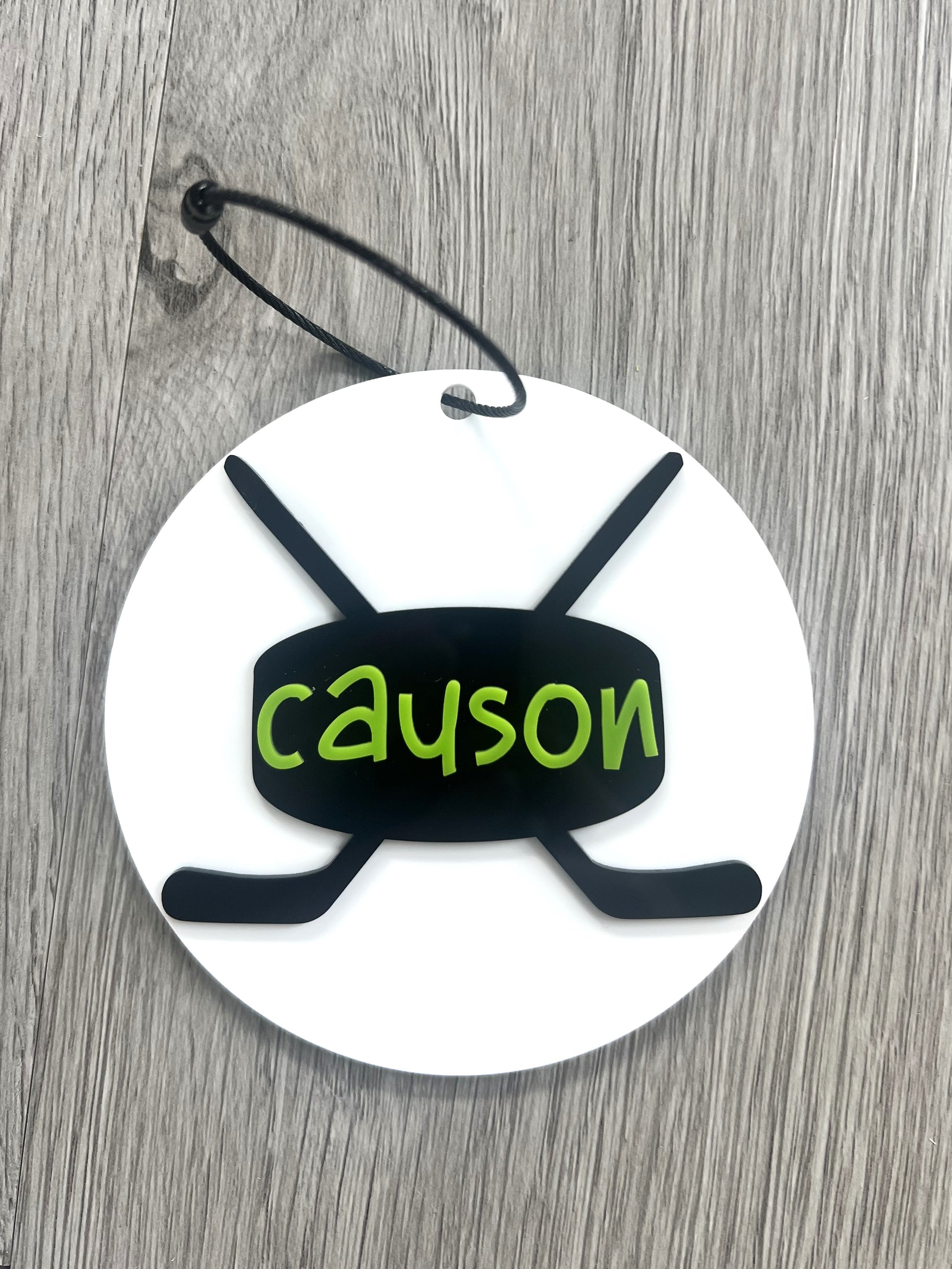 Hockey Bag Tag